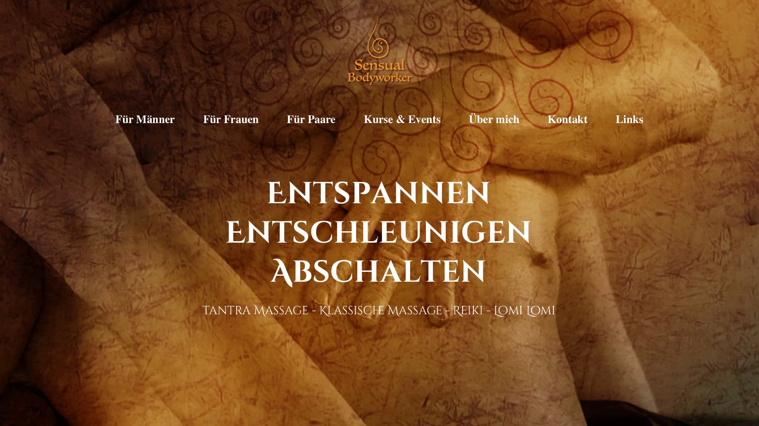 Webdesign by JetztWeb Sensual Bodyworker